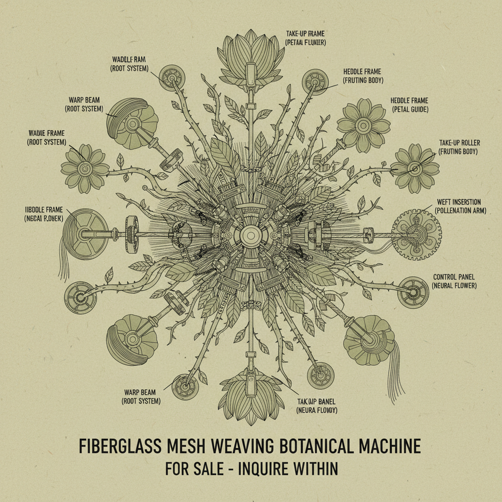 fiberglass mesh weaving machine for sale
