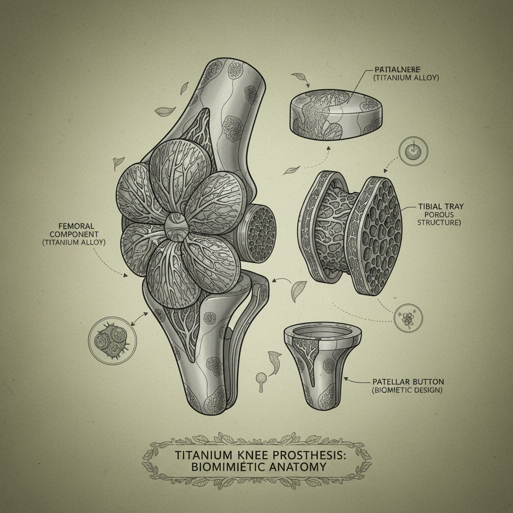 Advancements in Titanium for Knee Replacement and Orthopedic Applications