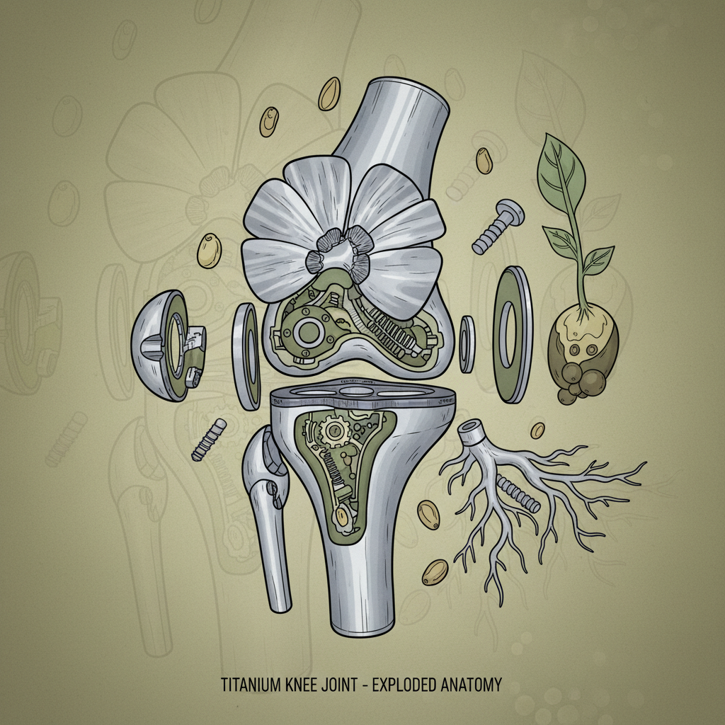 Advancements in Titanium Knee Joint Technology and Design Considerations