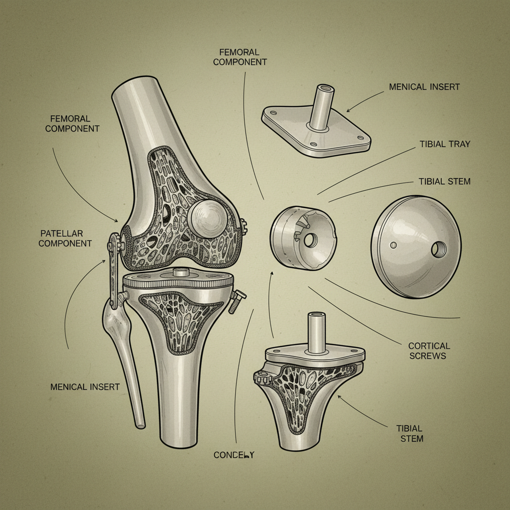 Advancements in Titanium Knee Joint Technology and Design Considerations