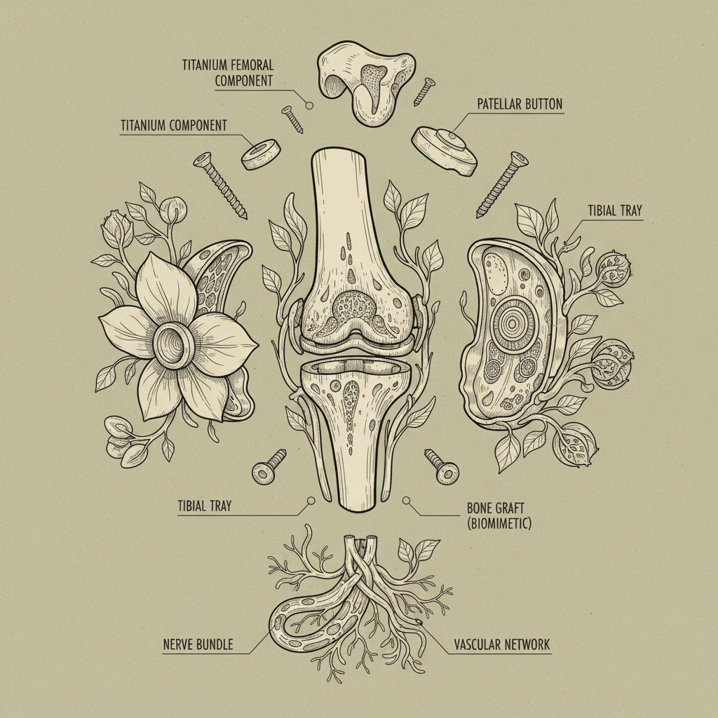 Advancements in Titanium Knee Surgery Design and Material Science