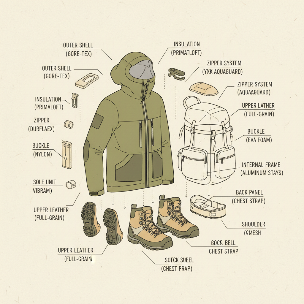 outdoor clothing manufacturers