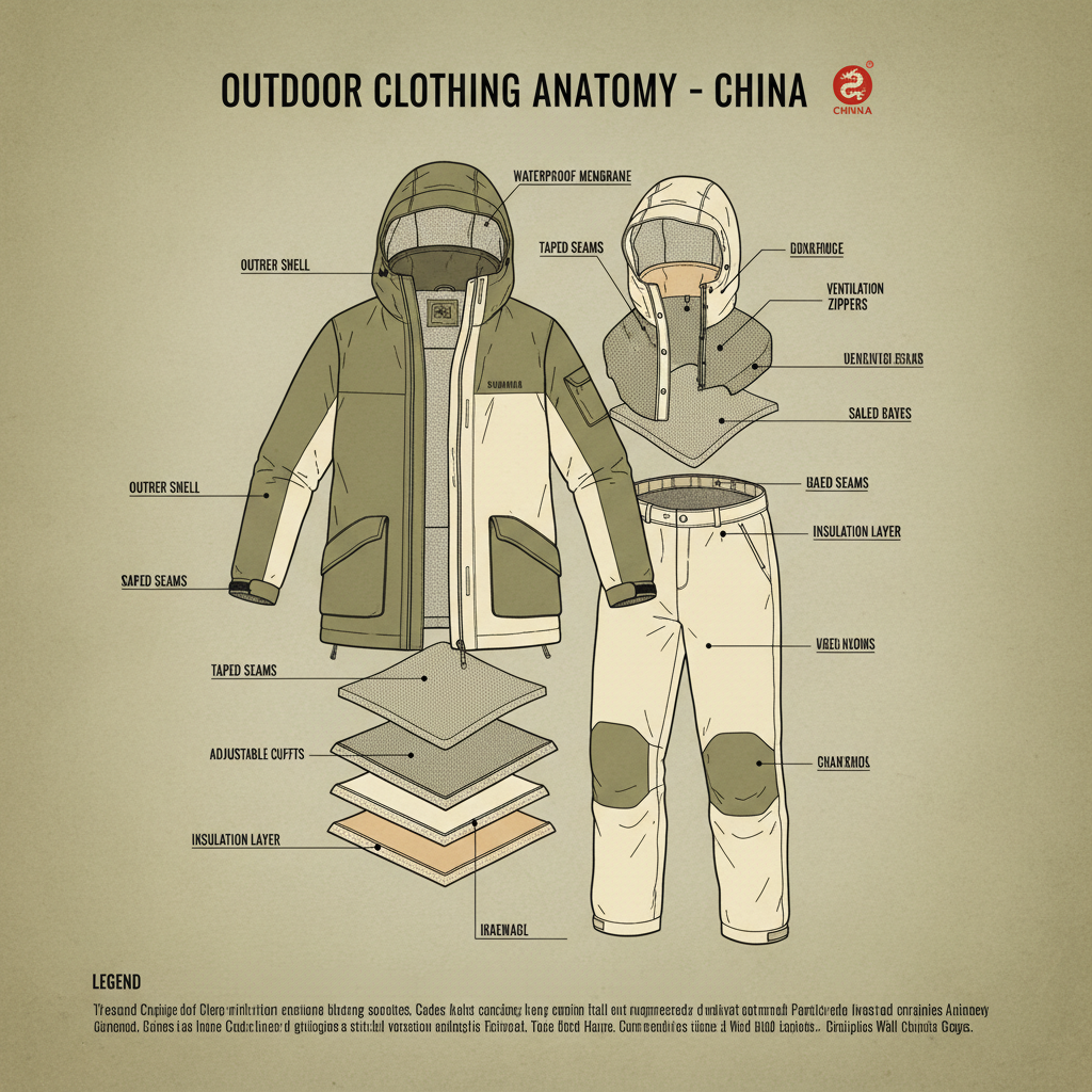 Navigating Material Trends and Manufacturing Realities in Outdoor Clothing China