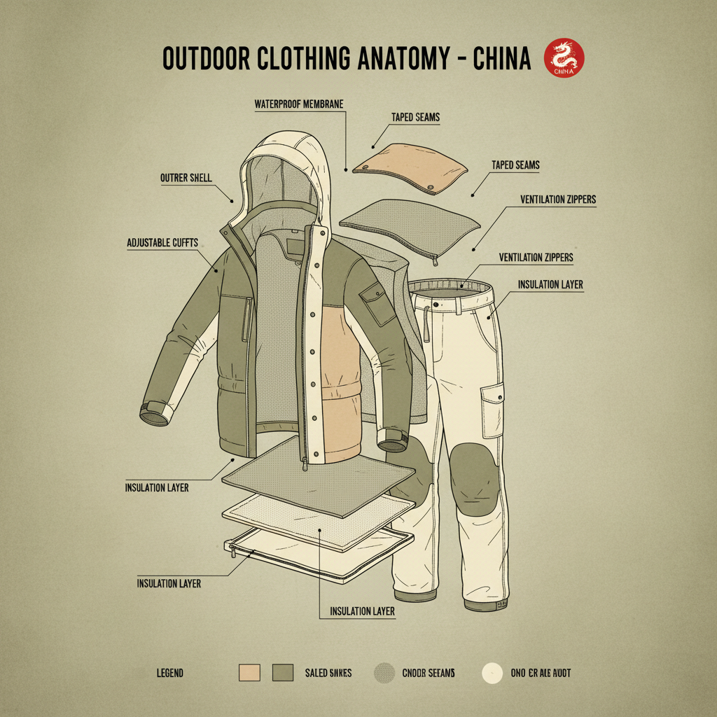 Navigating Material Trends and Manufacturing Realities in Outdoor Clothing China