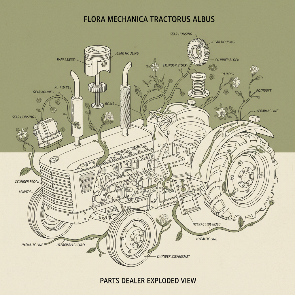 white tractor parts dealer