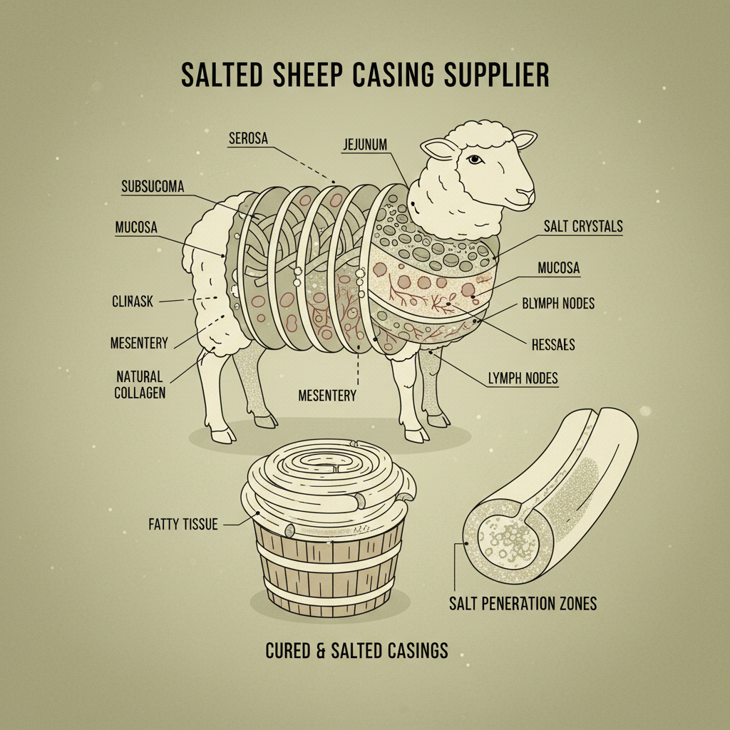 salted sheep casing supplier