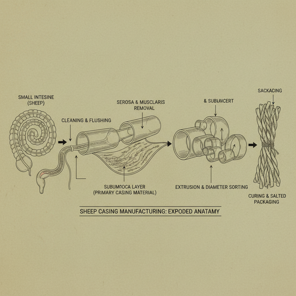Navigating the Complex World of Sheep Casing Manufacturing and Quality Control