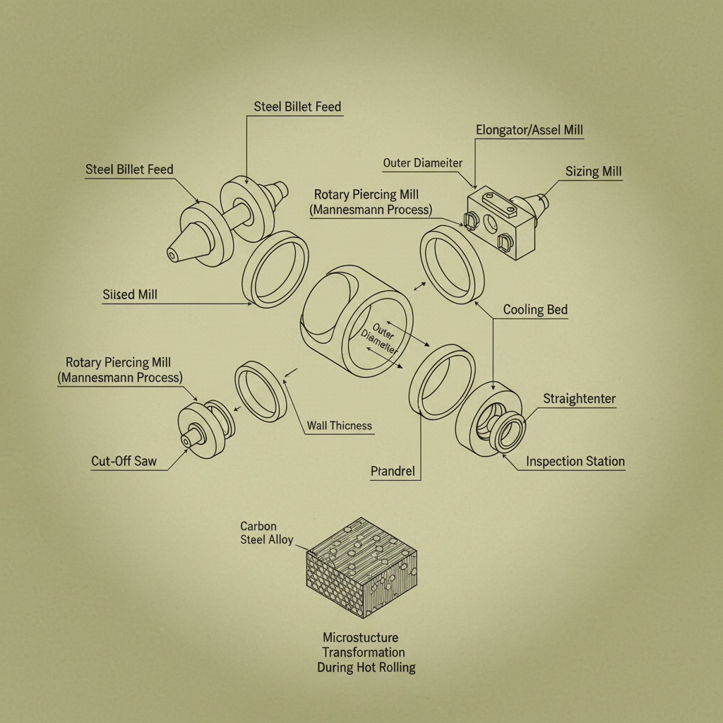 carbon steel seamless pipe manufacturer