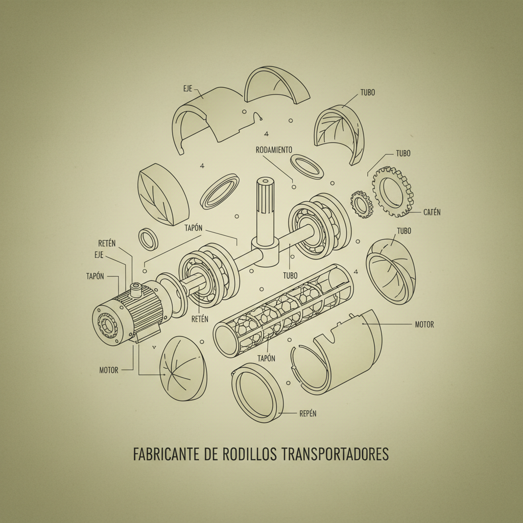 Exploring the Critical Role of fabricante de rodillos transportadores in Modern Industry