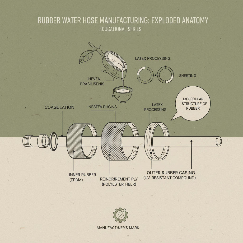 Reliable Rubber Water Hose Manufacturers for Construction and Industrial Use