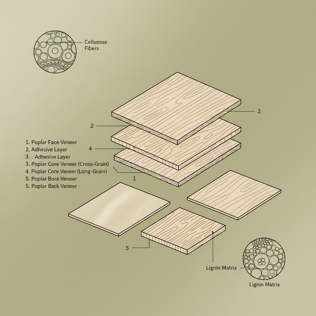 Exploring the Versatility and Applications of Poplar Veneer Plywood