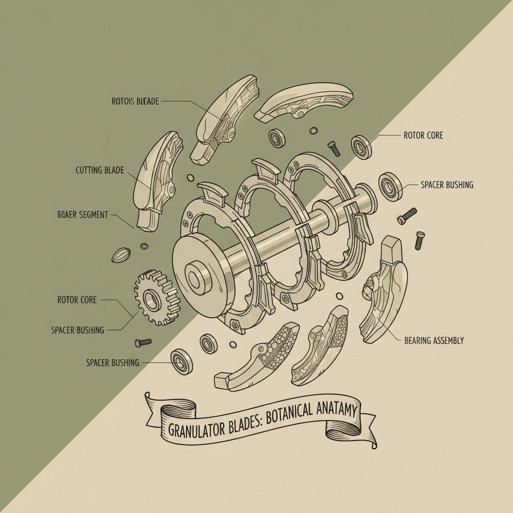 granulator blades manufacturer