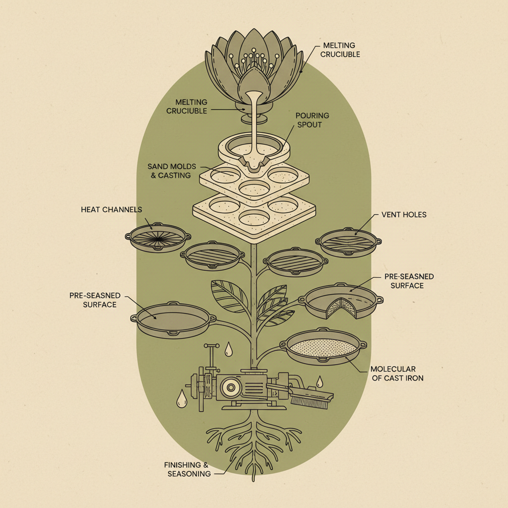 Exploring the World of Quality Cast Iron Tawa Manufacturers and Production