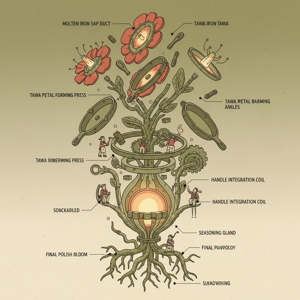 Exploring the World of Quality Cast Iron Tawa Manufacturers and Production