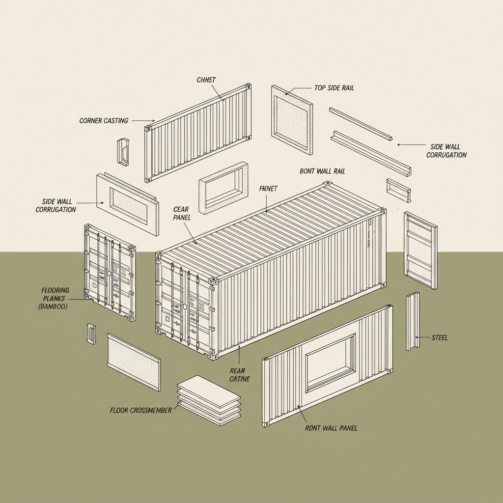 The Versatile World of 20ft Shipping Container Architecture and Construction