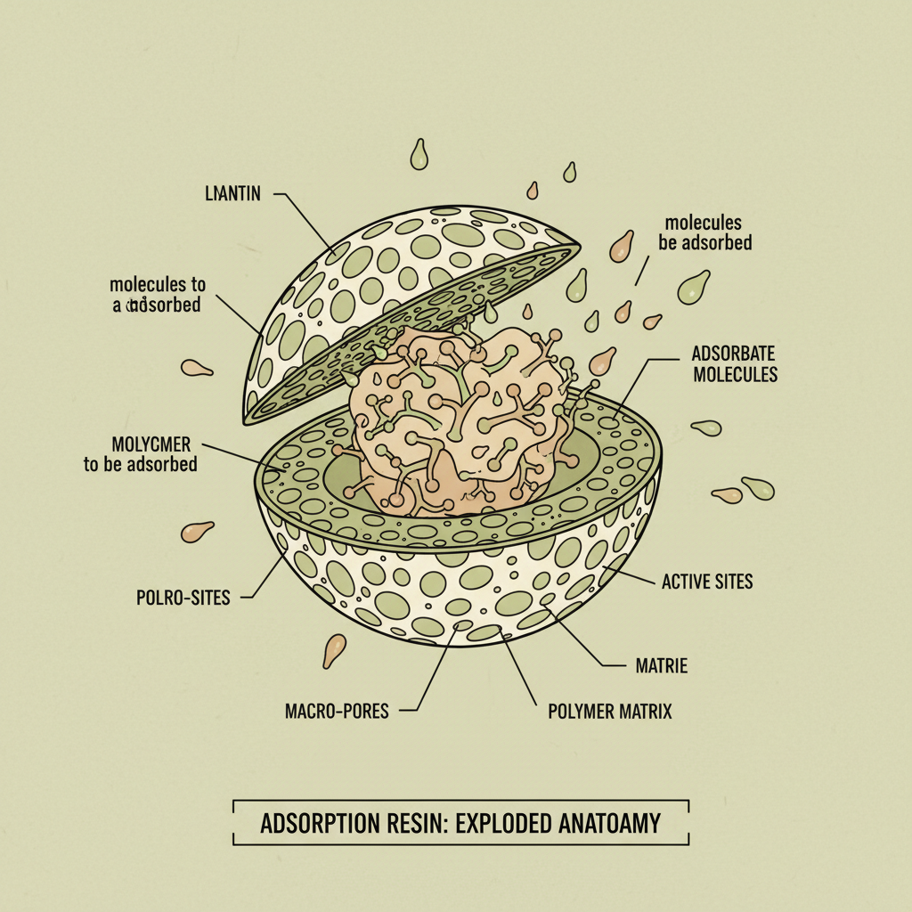 Advancements in Adsorption Resin Technology and Practical Implementation