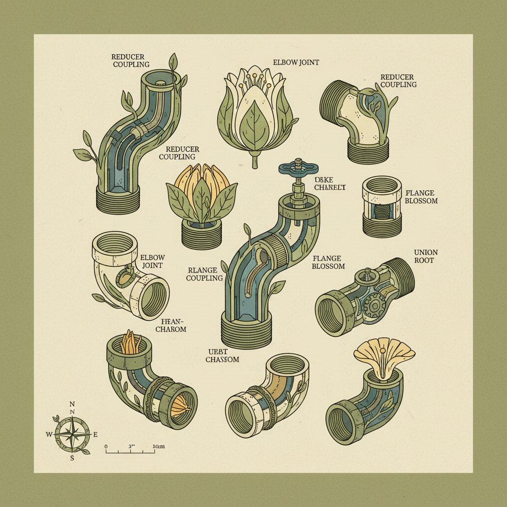 Navigating Modern Construction with Optimal Pipe Fittings Types