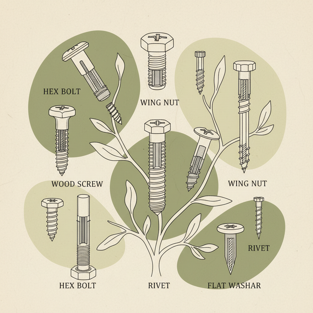 Understanding Different Types of Metal Fasteners for Construction and Engineering