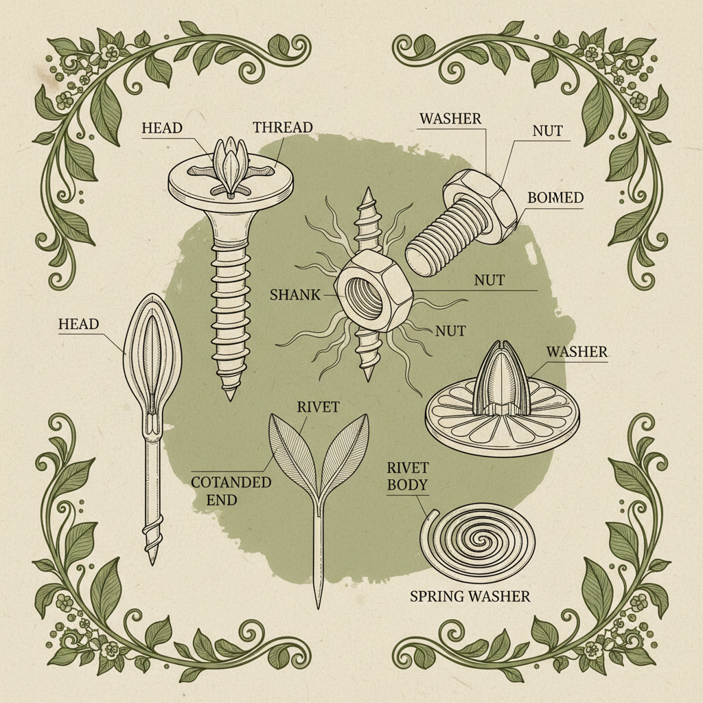 Understanding Different Types of Metal Fasteners for Construction and Engineering