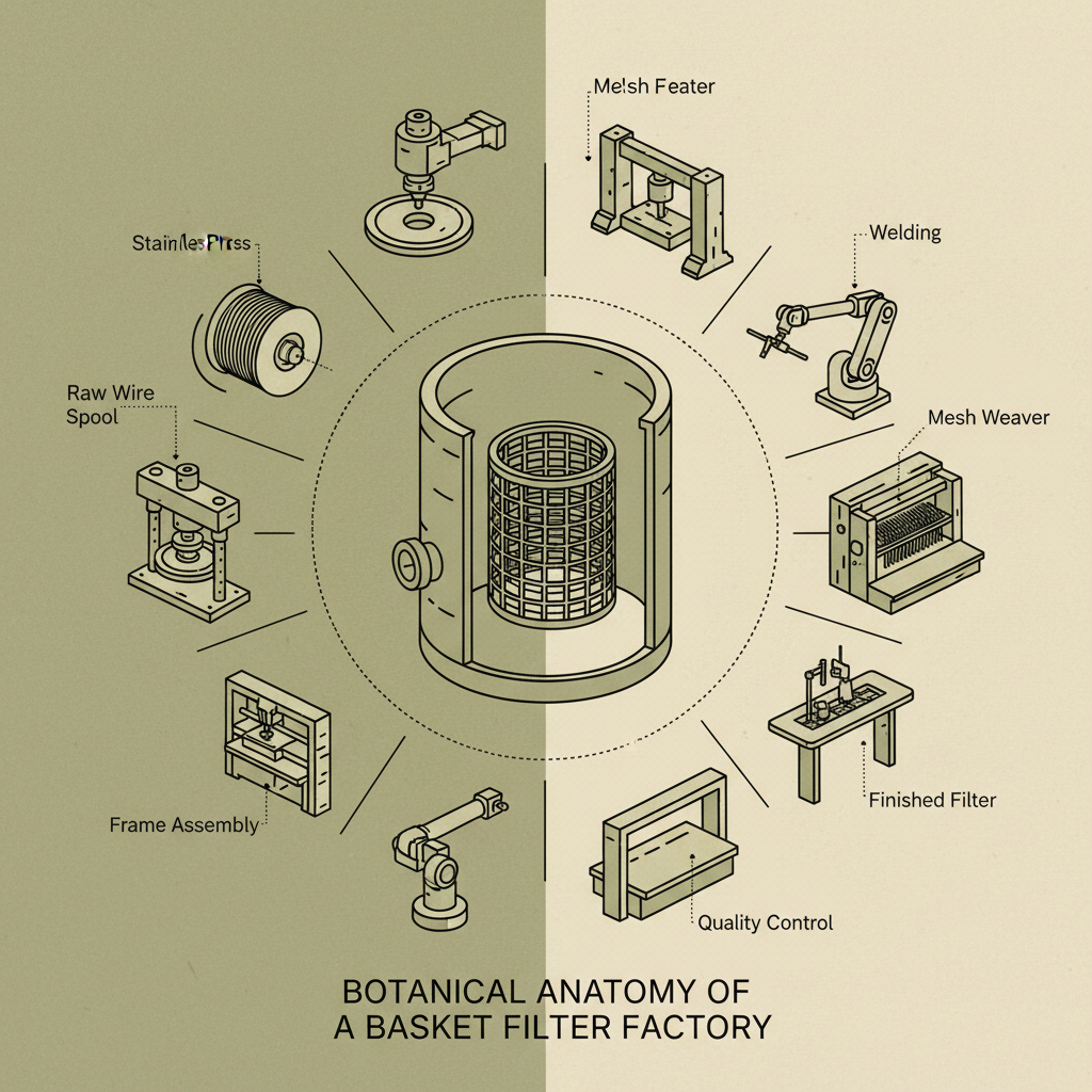 basket filter factory