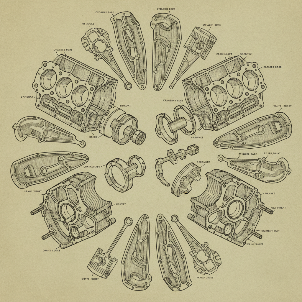 cast iron engine blocks