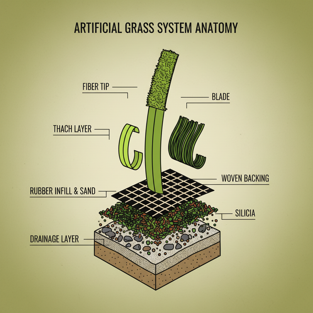 coloured artificial grass suppliers