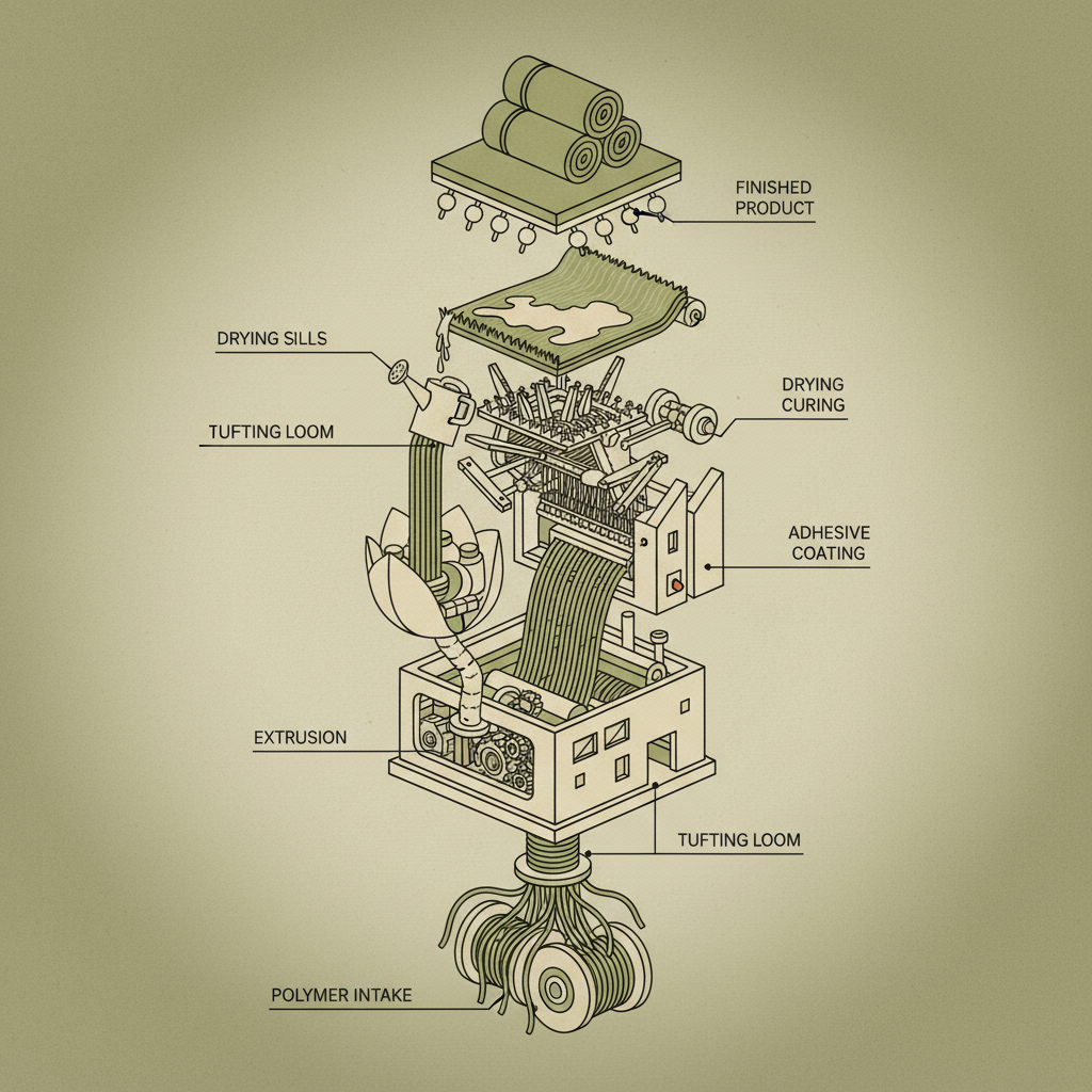 synthetic grass factory
