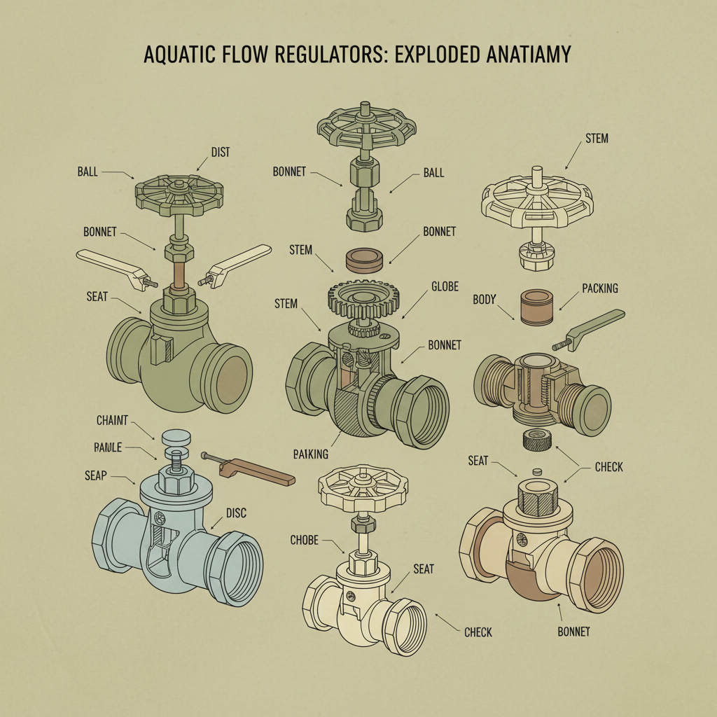types of water valve