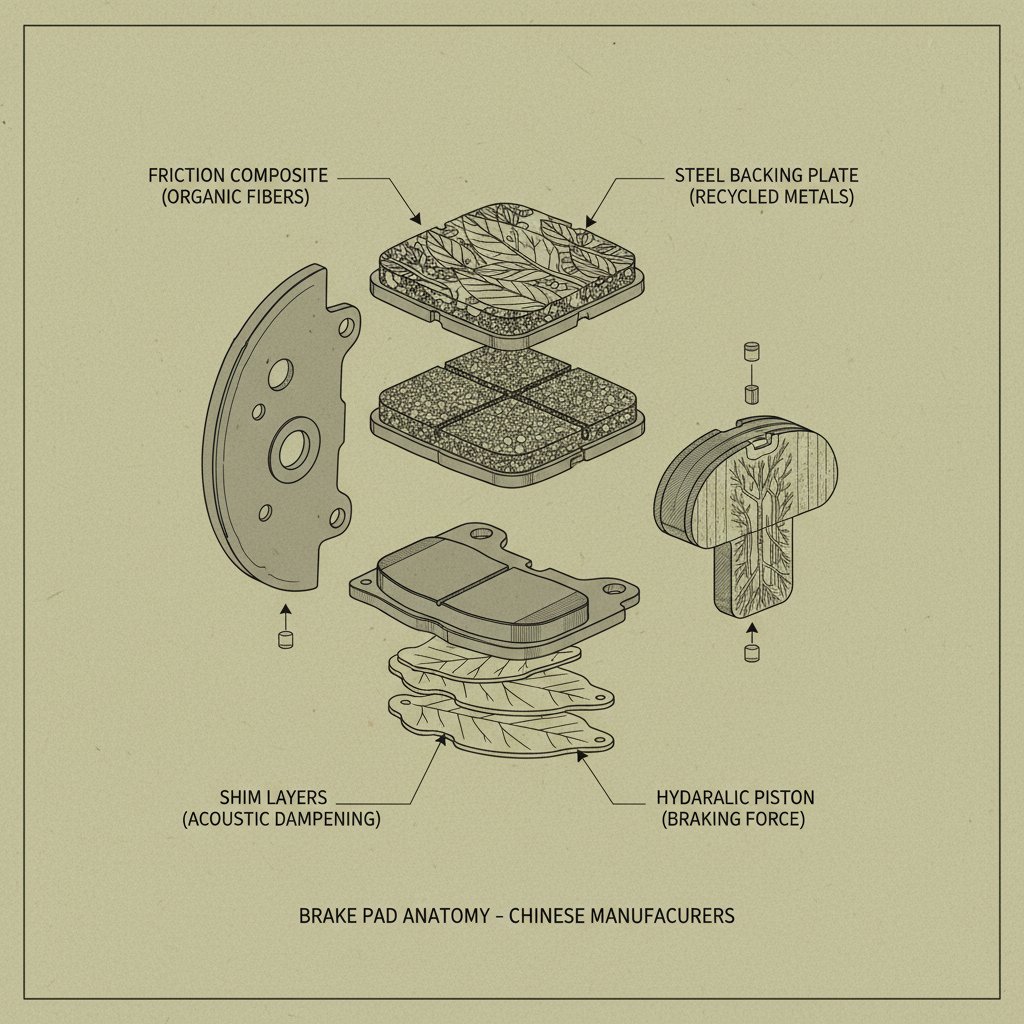 brake pads manufacturers in china