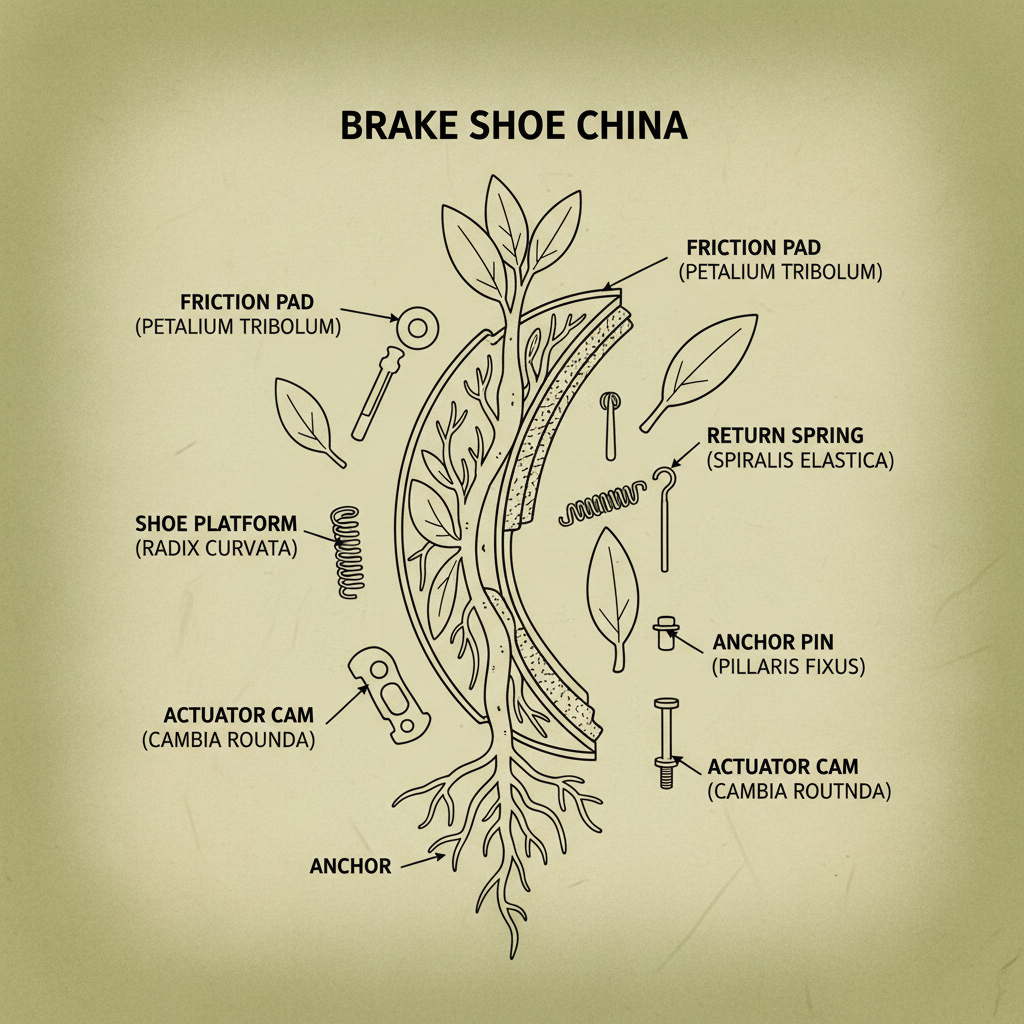 brake shoe china