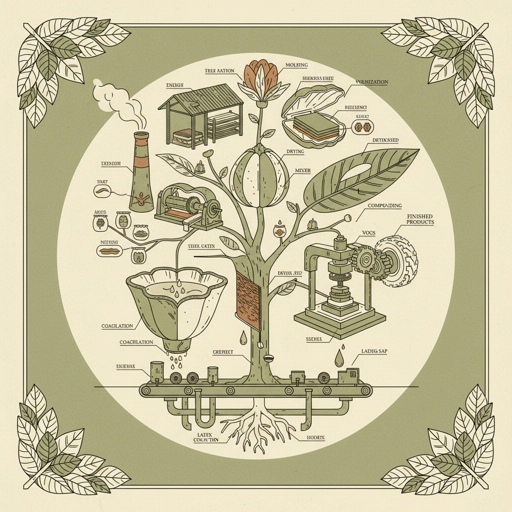 Vietnam rubber parts factory