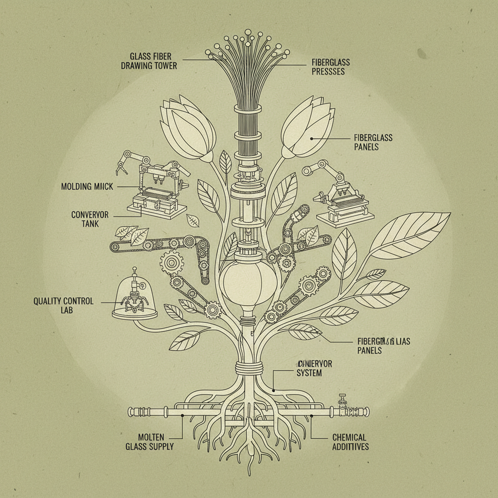 Vietnam Glass Fiber parts factory