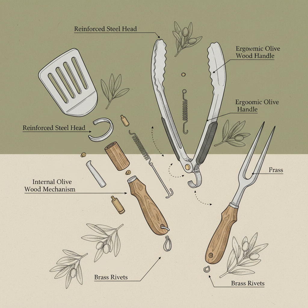 luxury bbq tools