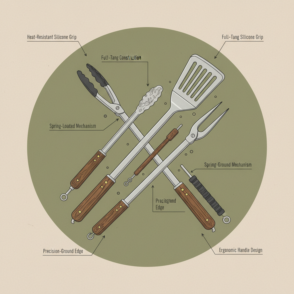 luxury bbq tools