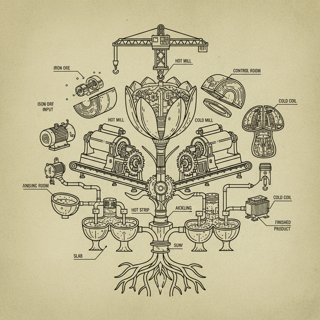 cold rolled steel factony