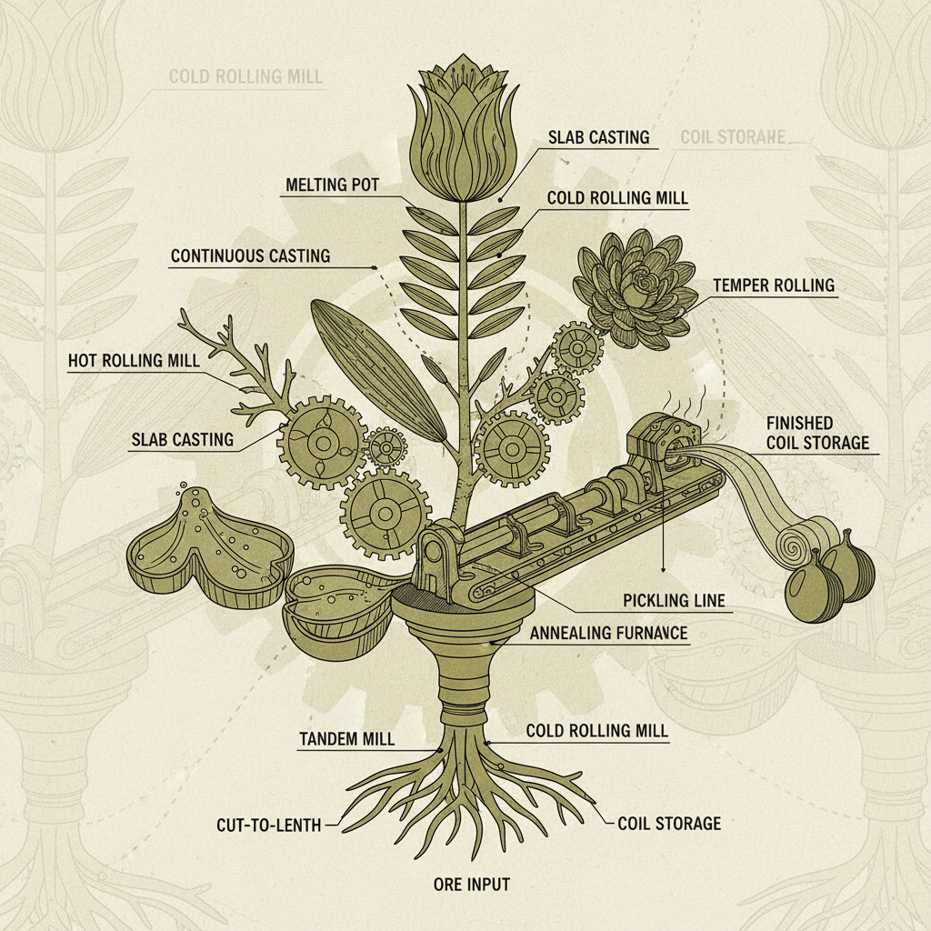 cold rolled steel factony