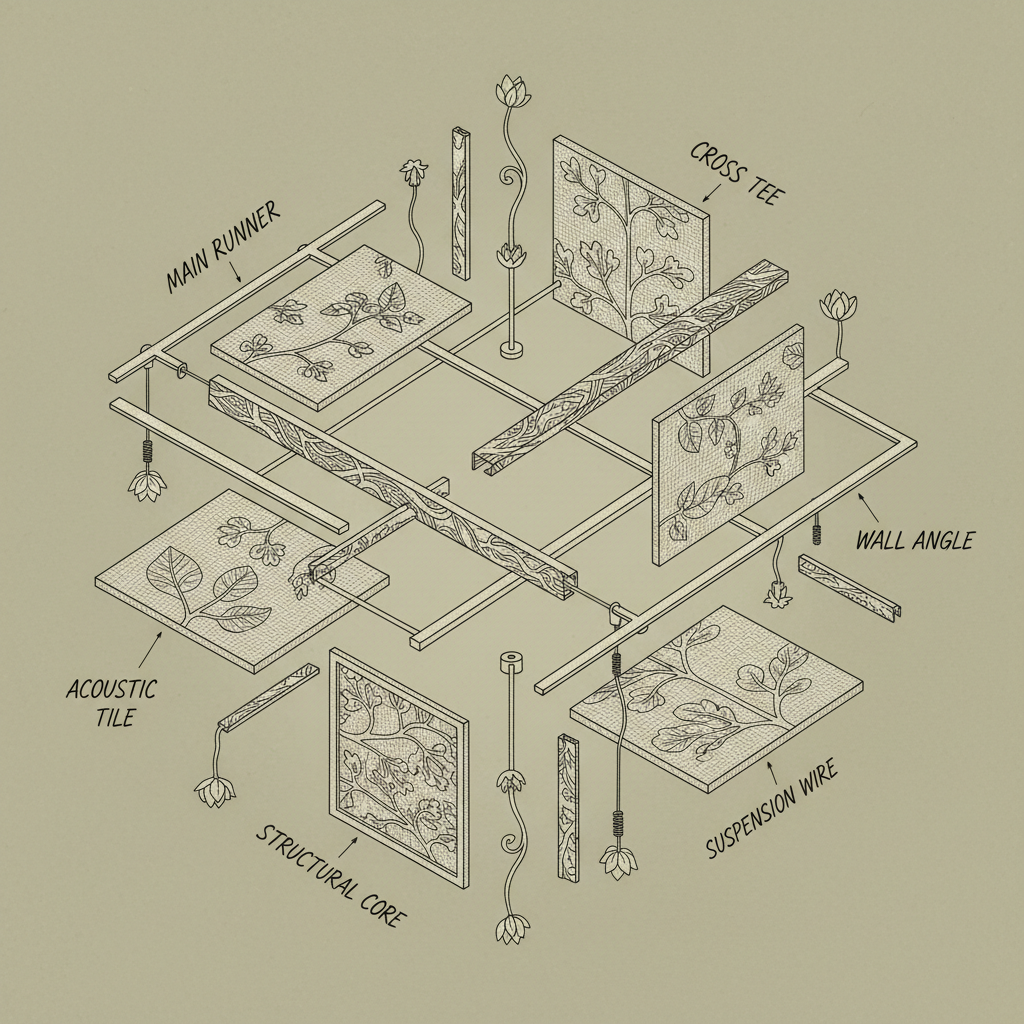ceiling grid tiles suppliers