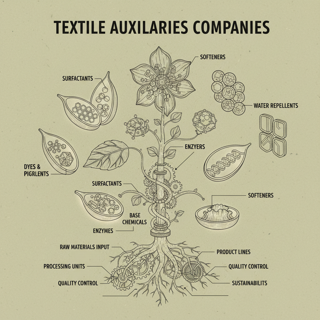 textile auxiliaries companies