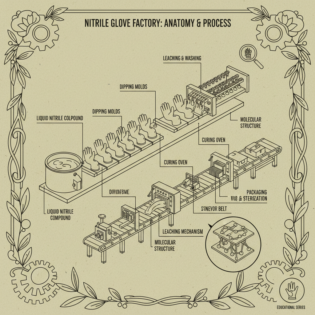 nitrile gloves factory