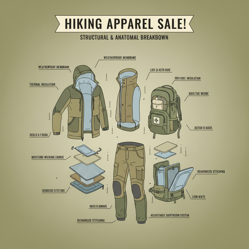 hiking clothes sale
