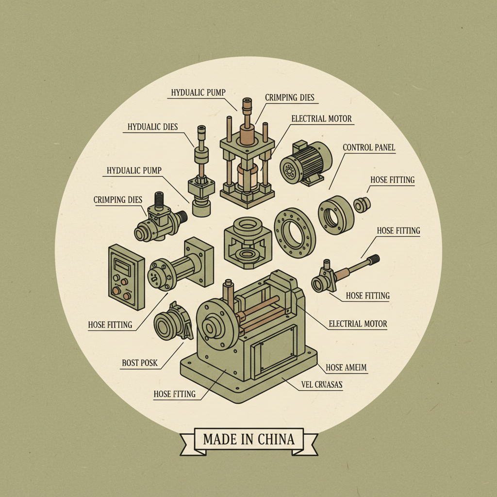 hydraulic hose crimping machine china