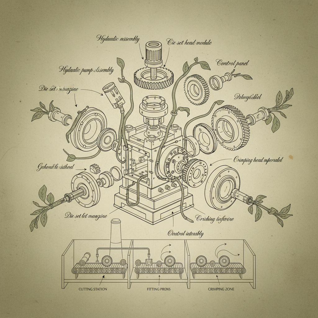 hydraulic hose crimper factory