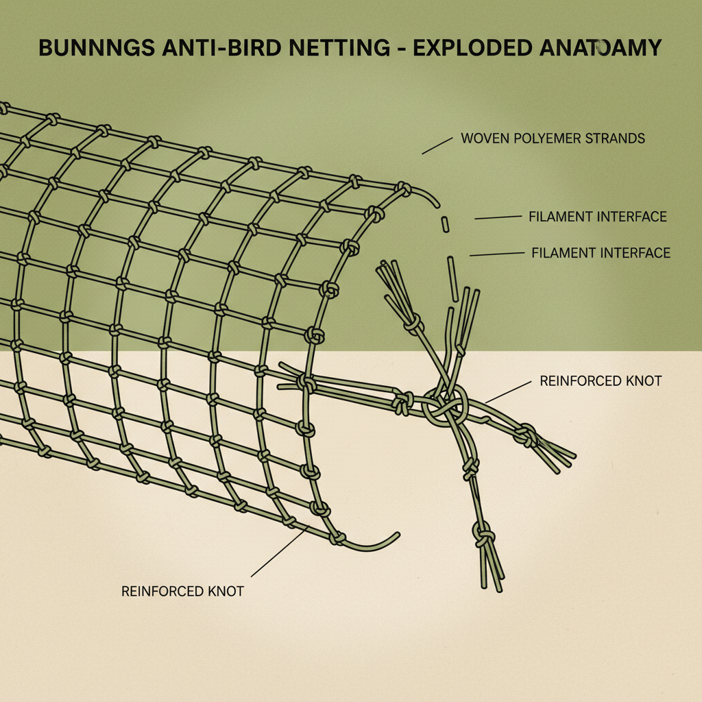 anti bird netting bunnings