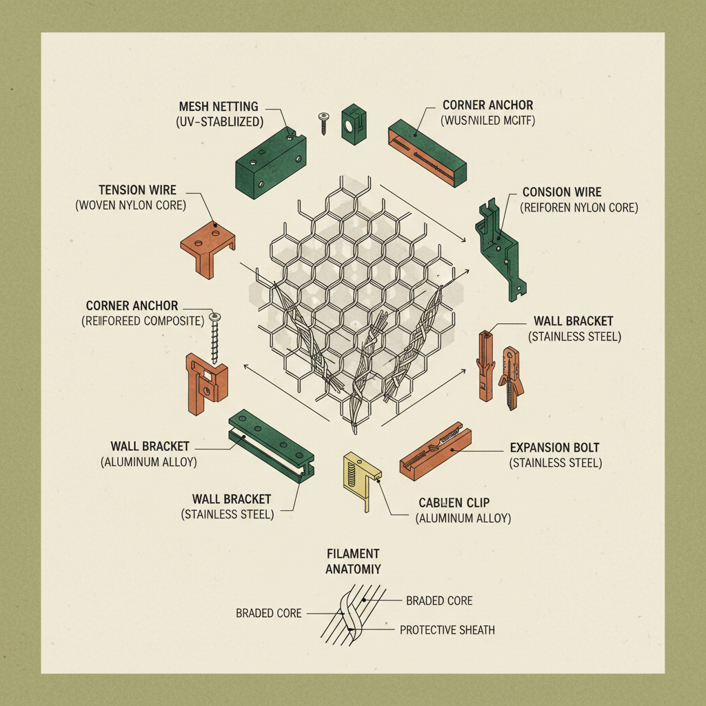 anti bird netting for buildings