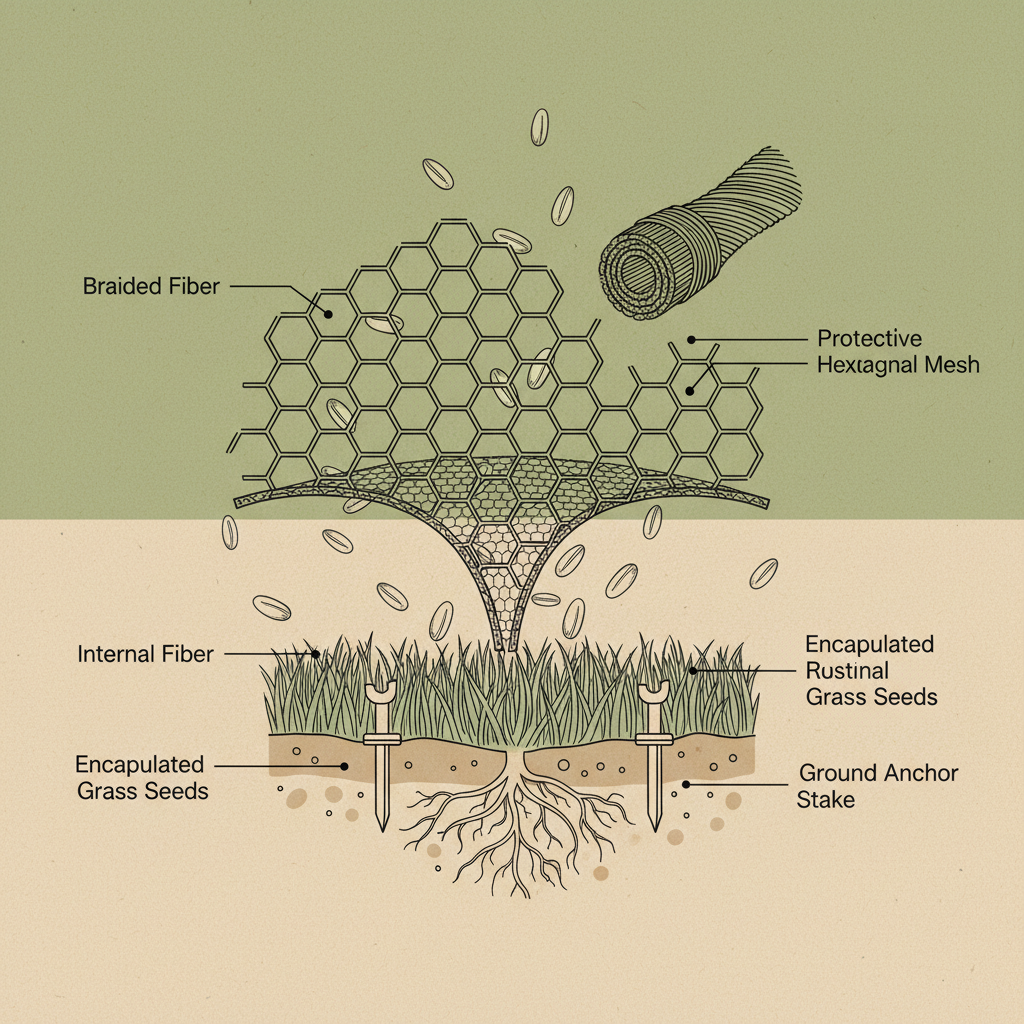 anti bird netting for grass seed