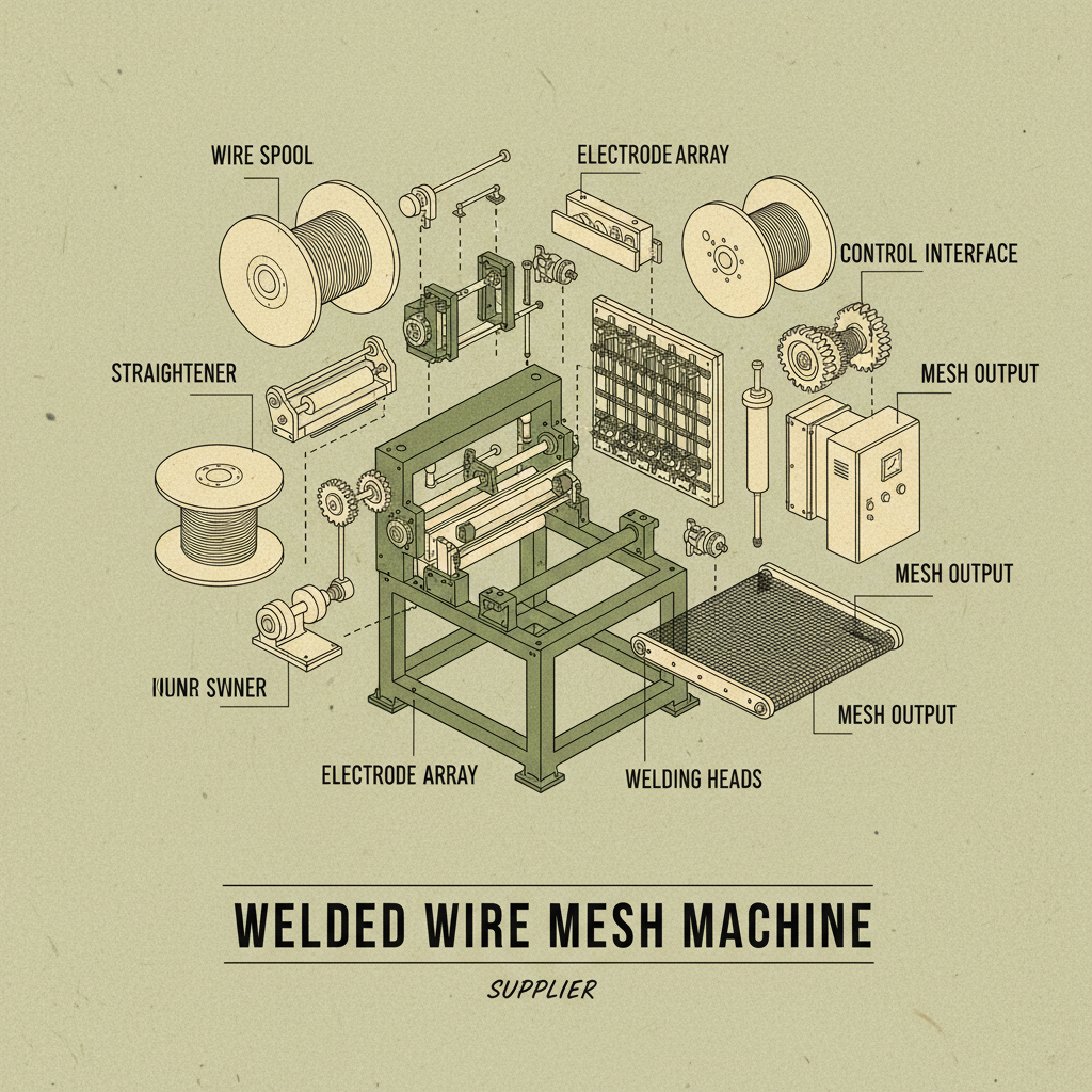 welded wire mesh machine supplier