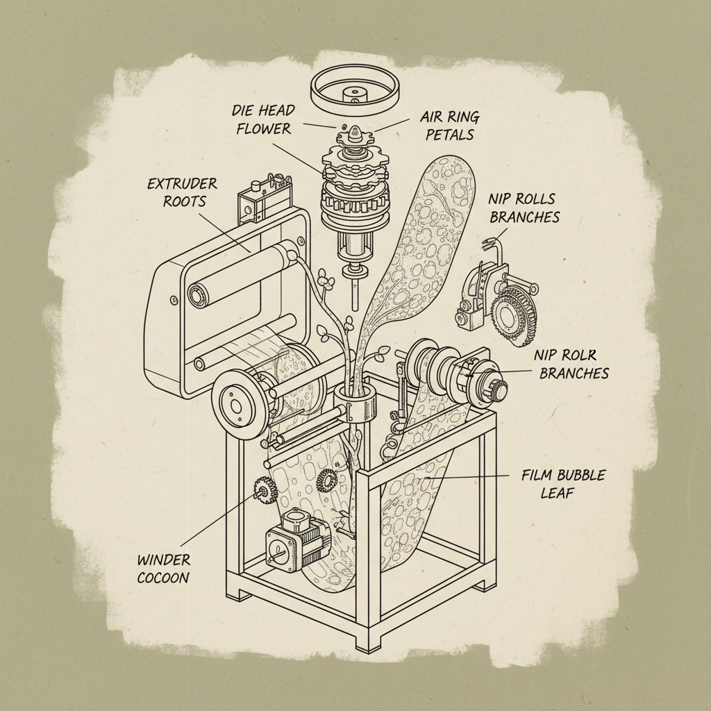 film blowing machine 