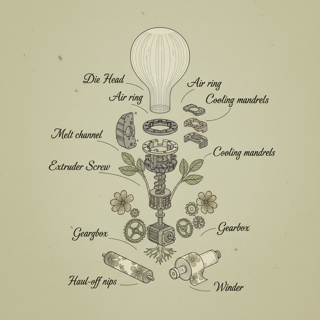 film blowing machine 