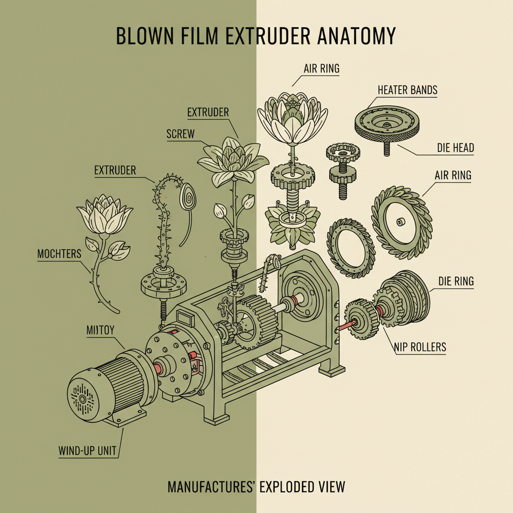 blown film extruder manufacturers