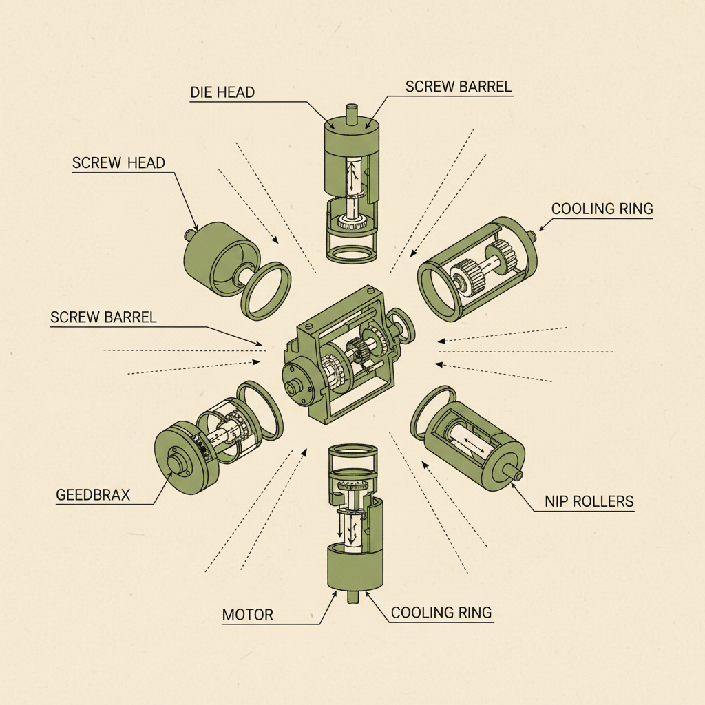 blown film extruder manufacturers